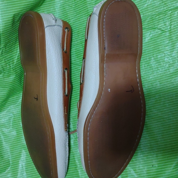 Men's lightly used leather boat shoes sz 13 - Picture 5 of 6